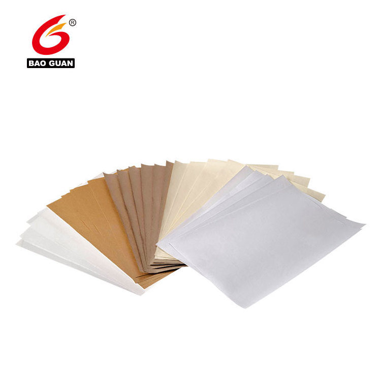 BAOGUAN Best selling Yellow Glassine Silicone Paper/PE Coated Release Paper