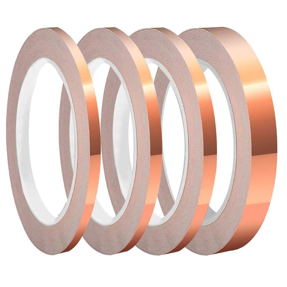 high temperature resistance self adhesive conductive copper foil tape