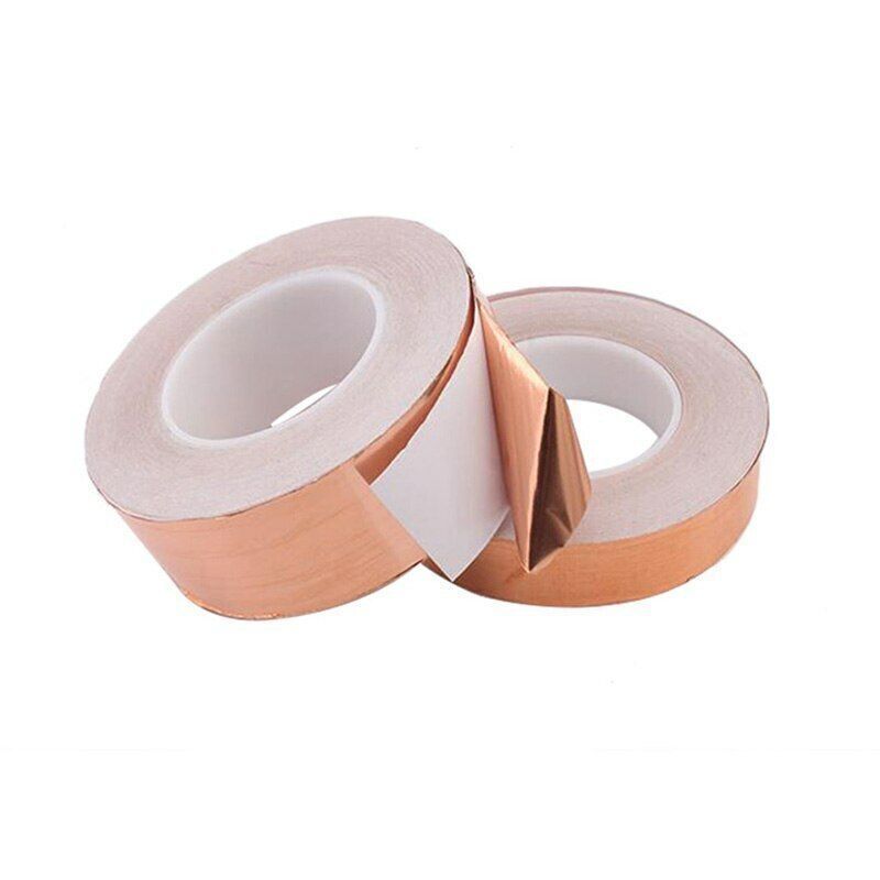 high temperature resistance self adhesive conductive copper foil tape