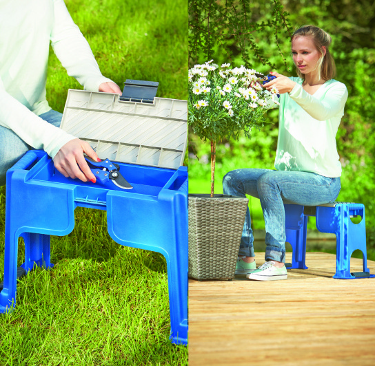 BGX High Quality Durable Using Various Garden Plastic Kneeling Bench Stool