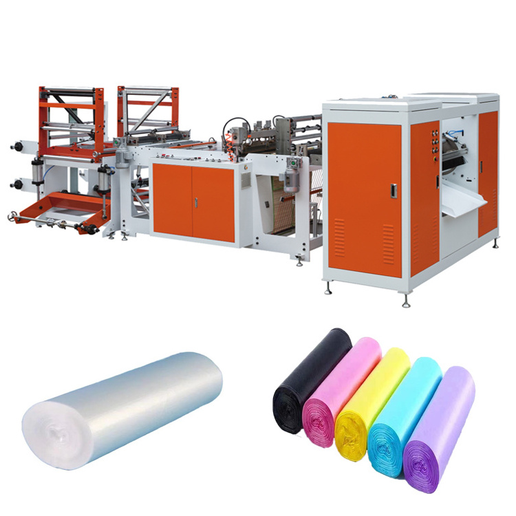 Automatic Plastic Nylon Biodegradable Garbage Bag Making Machine