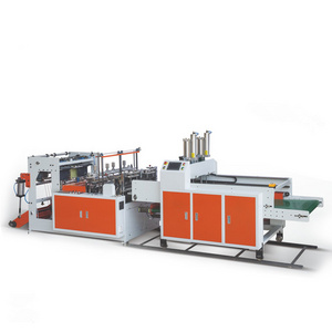 Baihao Useful Hot Sealing And Cutting Polythene Shopping Plastic Bag Making Machine