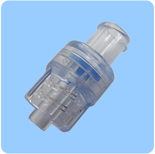 OEM Single Use PC Plastic Hydraulic Water Check One Way Valve Medical Products