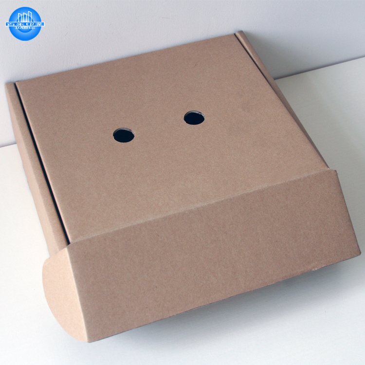 Custom Recycle Carton Box Corrugated Board Pillow Box Household Products OEM Mini Shoe Box Packaging