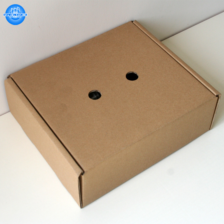 Custom Recycle Carton Box Corrugated Board Pillow Box Household Products OEM Mini Shoe Box Packaging