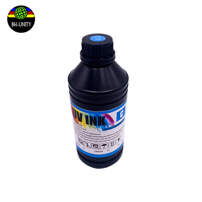 CMYK WHITE EP-SON LED UV ink for eps-on xp600 tx800 printhead soft/hard uv ink for dx8 dx10 dx11 print head uv flatbed printer