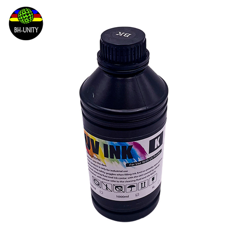 CMYK WHITE EP-SON LED UV ink for eps-on xp600 tx800 printhead soft/hard uv ink for dx8 dx10 dx11 print head uv flatbed printer