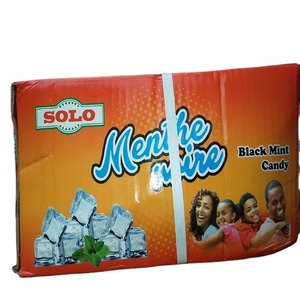 Top Fruit Flavor Sour Black  Candy Tasty soft black mint candy Black candy Export from India