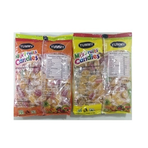 high quality Tasty and sweet lollipop candy packed with customized wrapping exporters from India