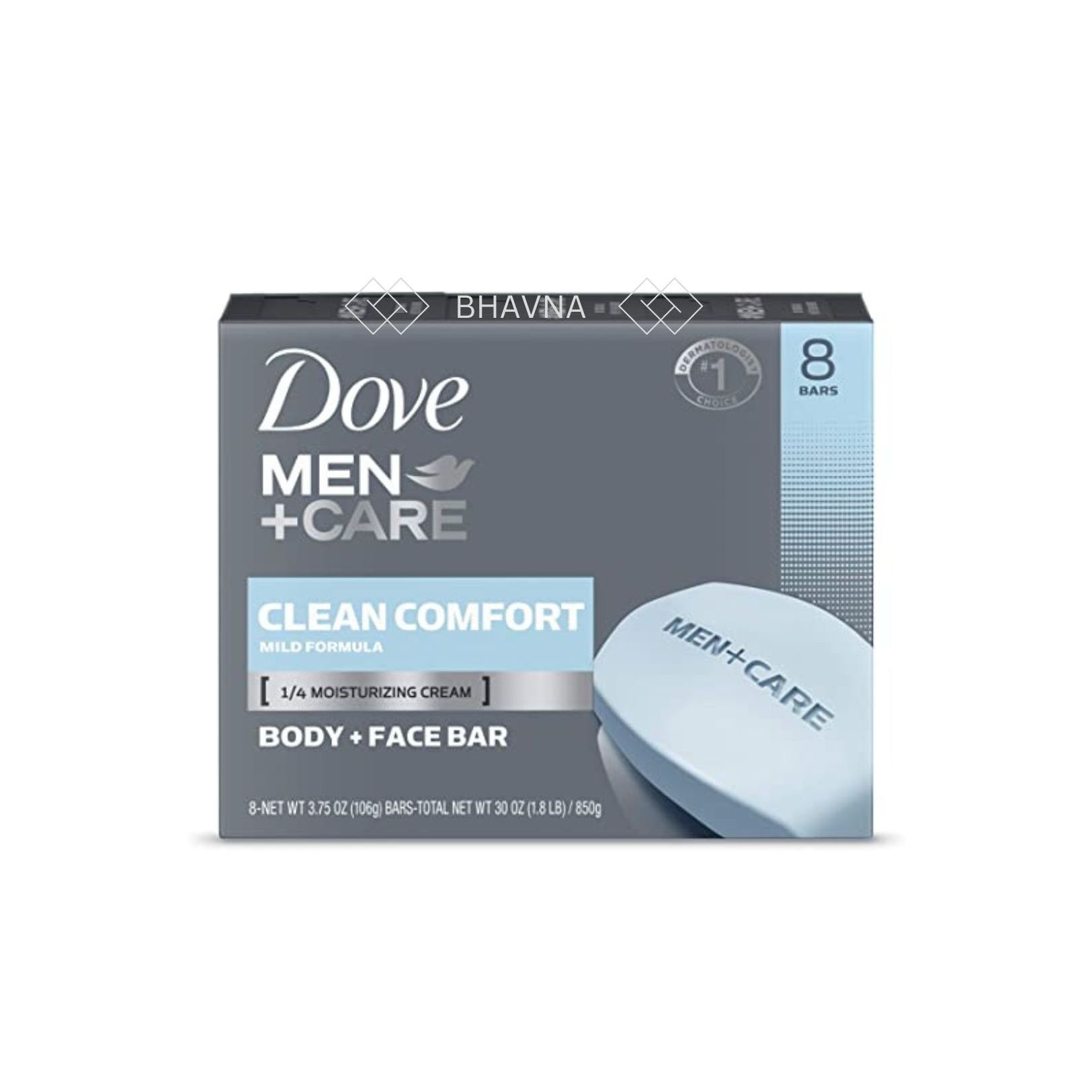 Fresh Clean Scent Suitable For Body & Face Solid Form Wholesale Available Dove Men+ Care Clean Comfort Soap 90gm