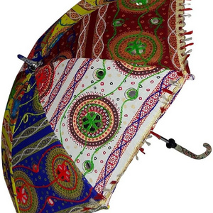 Indian Hand Embroidered Sun Shade Umbrella