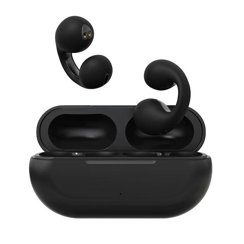 2023 New popular portable wireless headphones V5.3 bone conduction earbuds Run headsets with headsets and microphones