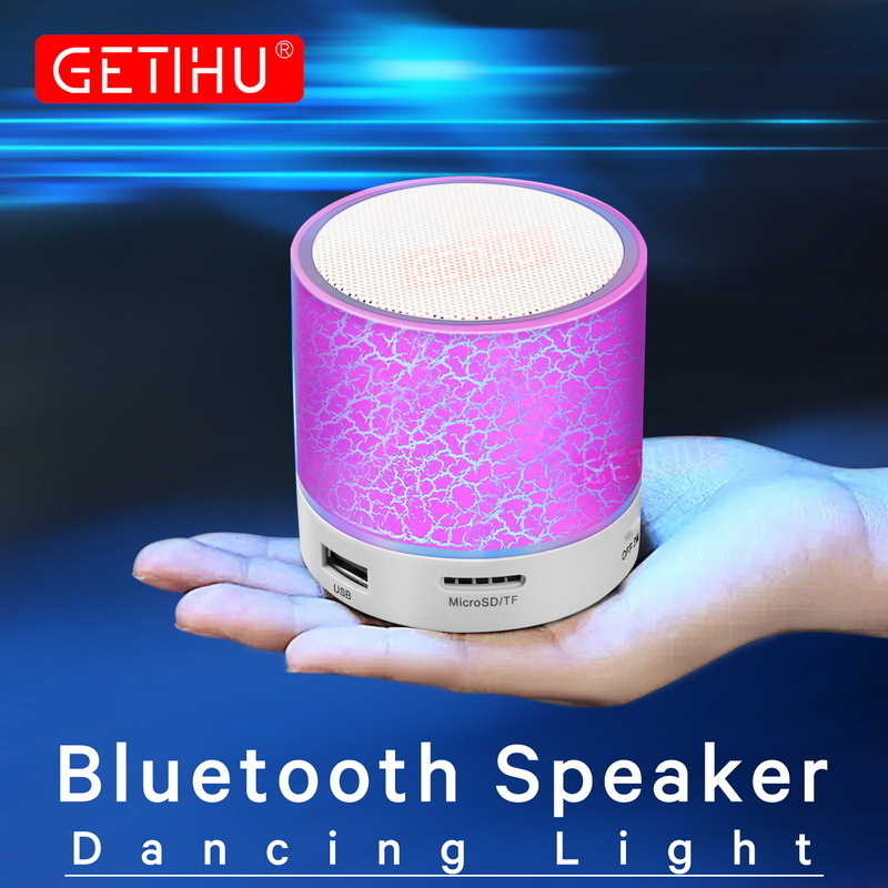 Portable Subwoofer S10 Wireless Speaker Car Handsfree mini bluetooth loud speaker with led light