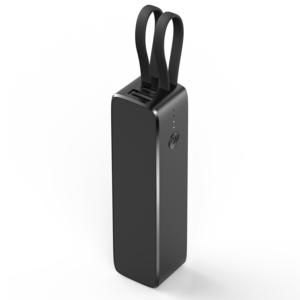 Portable Mobile Phone Stand Power Bank built in type C cable flashlight powerbank 14 for huawei power chargers