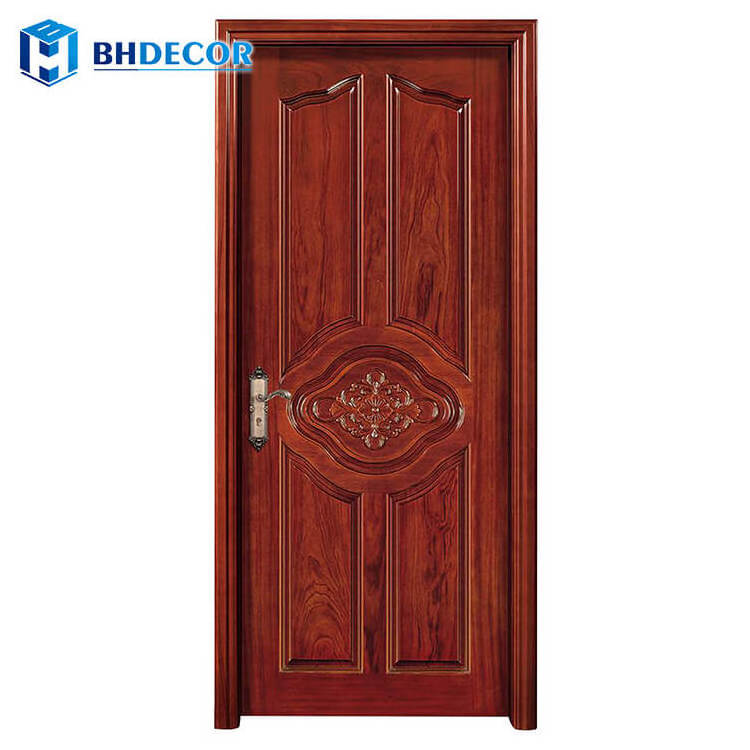 Appartmebt 30 Mins Minutes 2 Hours Fire Rated 120Min Fire-Proof Big Size Luxury America Style Pine Wood Wooden Interior Door