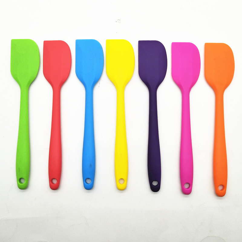 Benhaida Premium Silicone Spatula Set of 4 with Stainless Steel Core Design Non-stick Flexible Rubber Spatulas