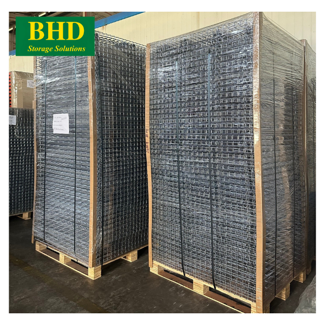 Cost Effective Galvanized Wire Decking Used for Standard Beam Adjustable Pallet Racking Systems in Warehousing