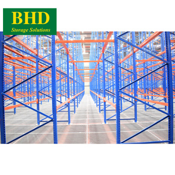 Loading capacity up to 1000kg/m2 warehouse racking systems Warehouse Storage Powder Coating Steel Platform from Vietnam