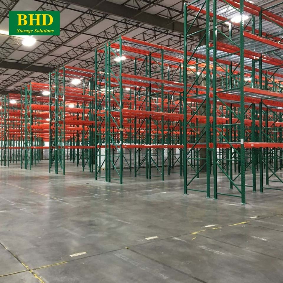 Most Popular Upright Pallet Racking System Pallet Column Intelligent Warehouse Shelving Storage Equipment