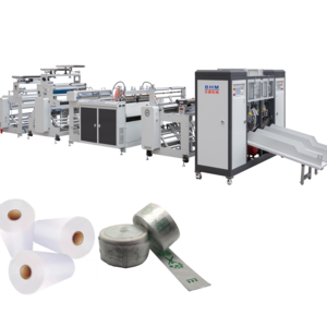 Fully Automatic Supermarket Plastic Fruit Vegetable Clear Bag Making Machine Manufacturer Price