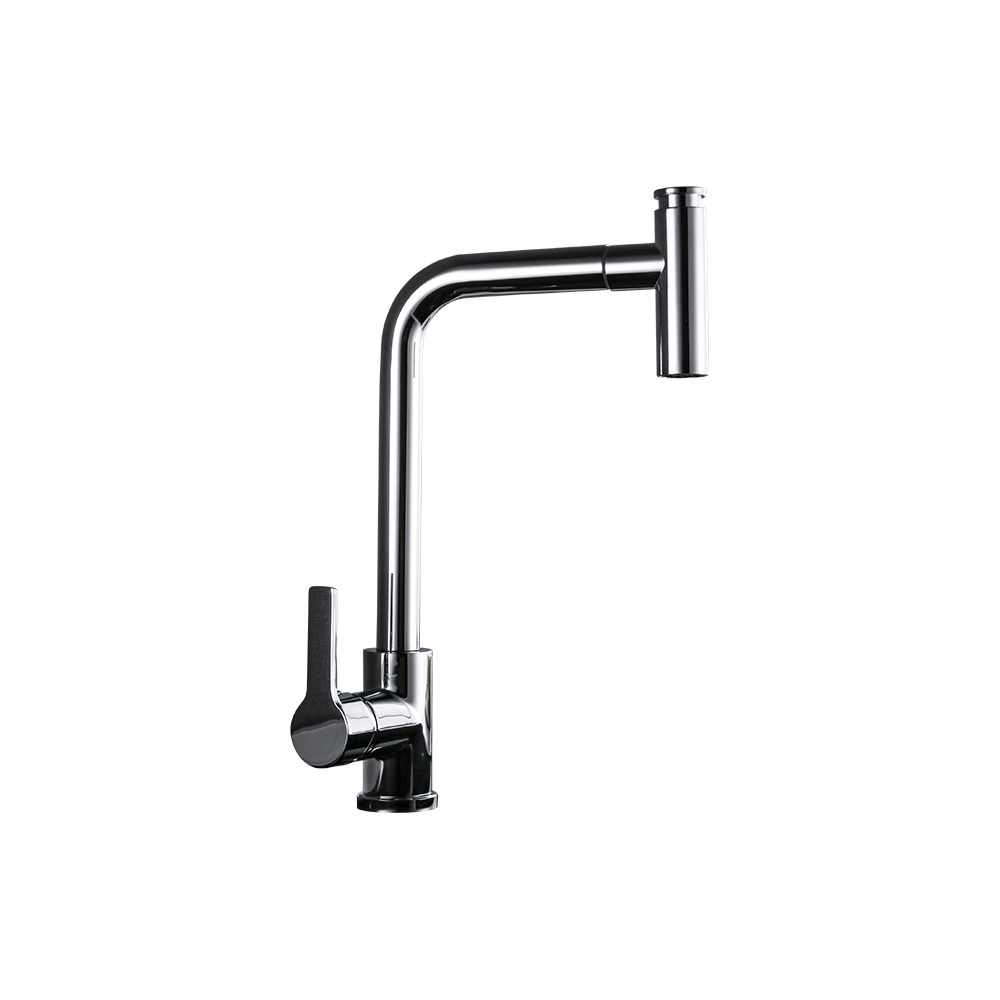 Kitchen Faucet Brass Water Tap Kitchen Mixer Sink Multi Function Faucet Microphone Style Button Switch Water Kitchen Pull Faucet