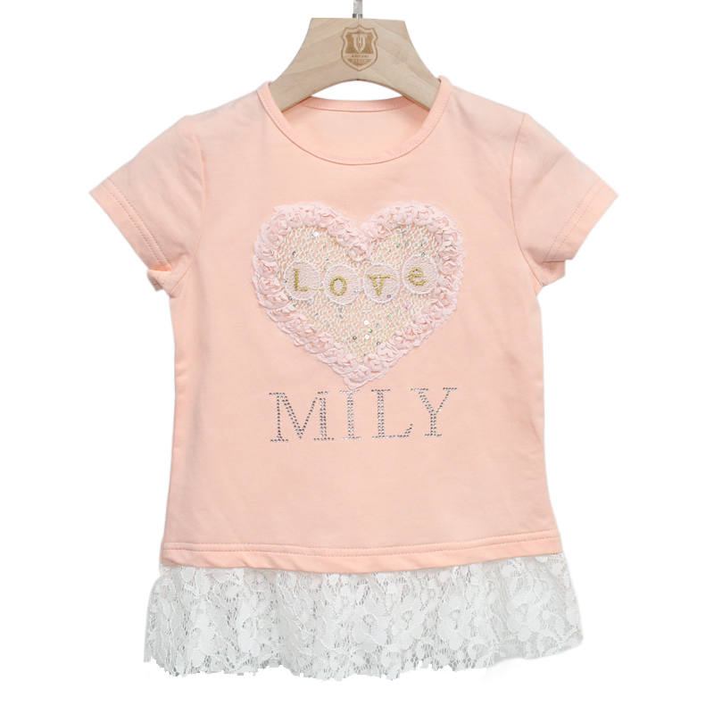 Summer Baby Girl Princess Clothes Kids Embroidered Boutique Dresses Teen Age t-shirt