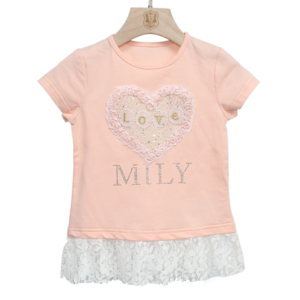 Summer Baby Girl Princess Clothes Kids Embroidered Boutique Dresses Teen Age t-shirt