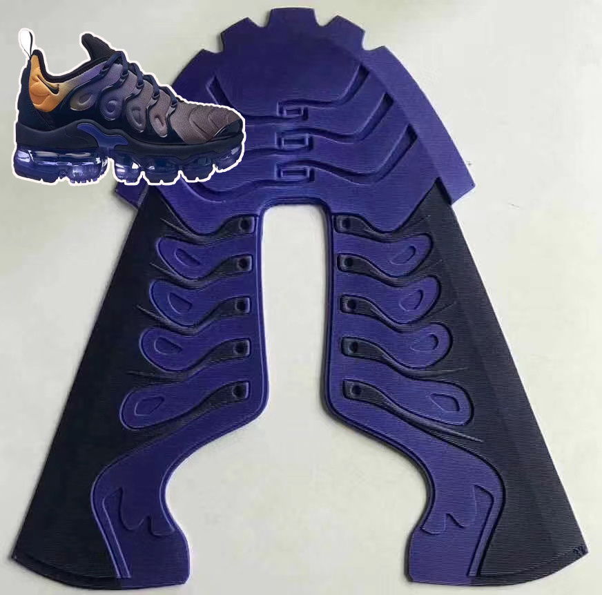 High quality jogger shoes upper 5d 4d 3d upper printing kpu sports shoes upper footwear material