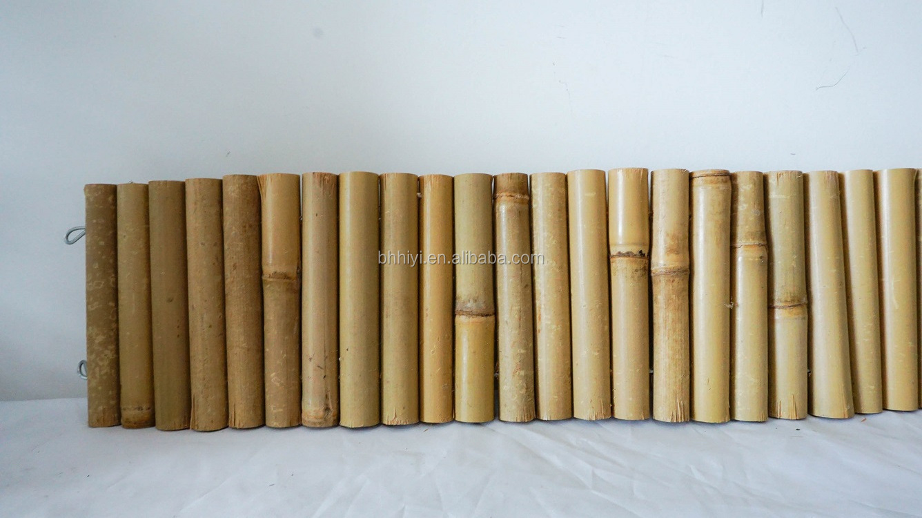 Wholesale Eco-Friendly Bamboo Edging Roll Garden Lawn Edging Border Fence