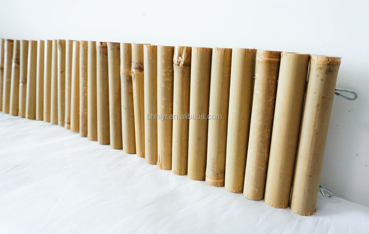 Wholesale Eco-Friendly Bamboo Edging Roll Garden Lawn Edging Border Fence