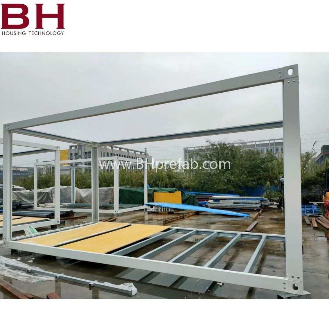 Prefab House Manual Installation Light Steel Structure Detachable Container for Hotel Building Philippines