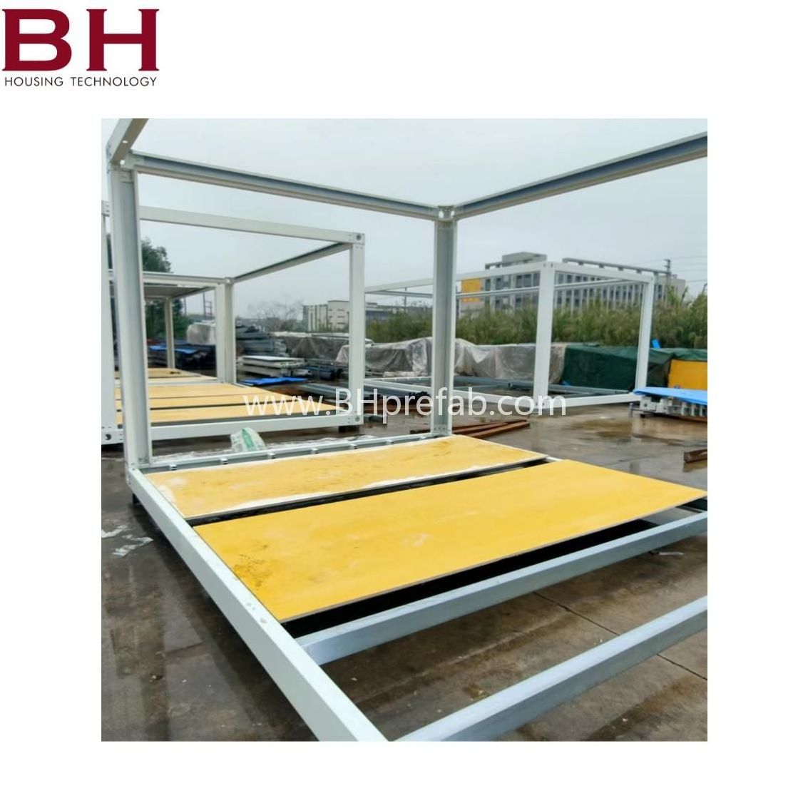 Prefab House Manual Installation Light Steel Structure Detachable Container for Hotel Building Philippines