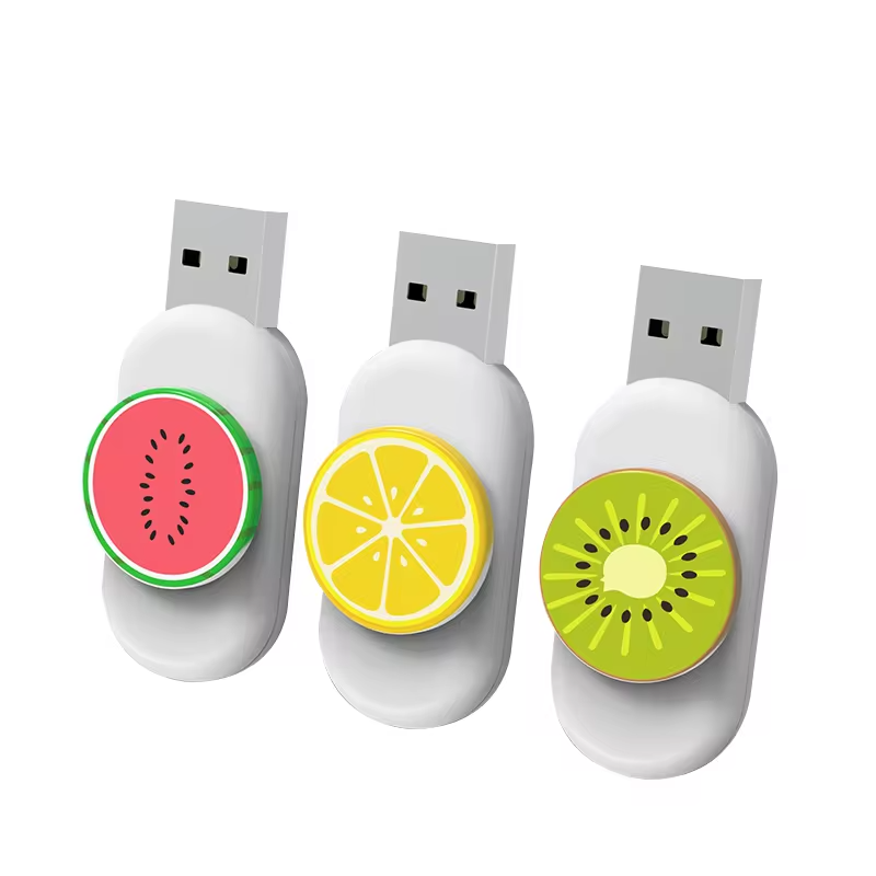 Private Model Usb 2.0 32gb 64gb 128gb Pendrive Watermelon Lemon Fruit Series Shape Plastic Usb Flash Memory Stick