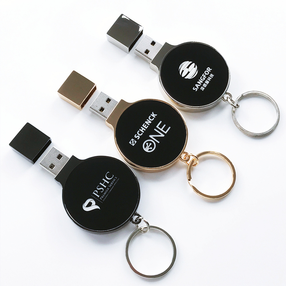 wholesale custom led light logo gift metal 4/8/16GB flash drive stick Pen drive usb key Memoria Metal Usb Flash Drive