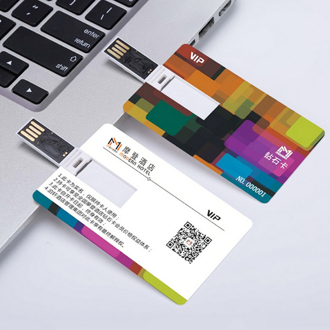 Business Card Usb 2.0 Pendrive Custom Logo Full Color Printing Gift Memorias Cle Usb Memory Stick Credit Card Usb Flash Drive