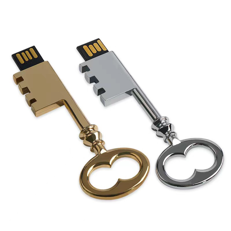 Cheap key shaped Metal usb flash drive 2.0 64g 128g pandrive usb key cool gadgets memoria usb 32 gb