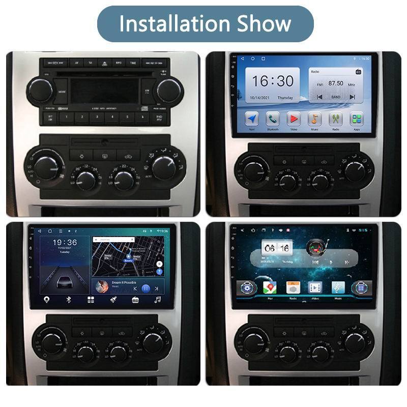 car autoradio For Chrysler 300C 2004-2011 car stereo 360 camera FM/AM DVR SWC Android 10 1DIN screens Head Unit car audio