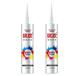 China Manufactory  Cheap Price Food Grade Small Tube Silicone Glue Sealant Neutral Colored Cure Silicone Sealant Glass Glue