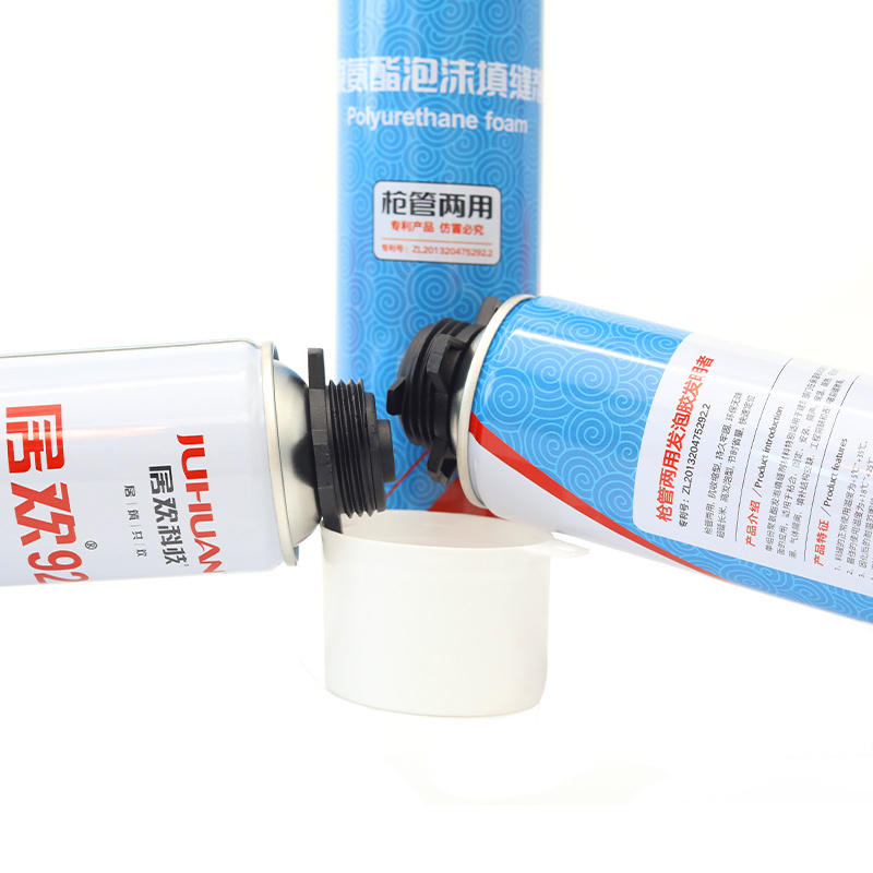 JUHUAN Competitive Price Rigid Expansion Urethan Spray Foam For Caulking And Mounting