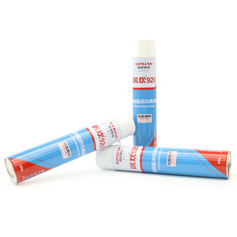 JUHUAN Competitive Price Rigid Expansion Urethan Spray Foam For Caulking And Mounting