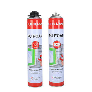 JUHUAN Direct Pu Mounting Foam Concrete Expanding Spray Polyurethane Foam With Factory Price