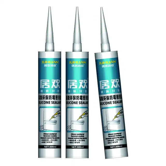 JUHUAN RTV Neutral Waterproof Silicone Sealant For Windows Doors Insulation Sealing