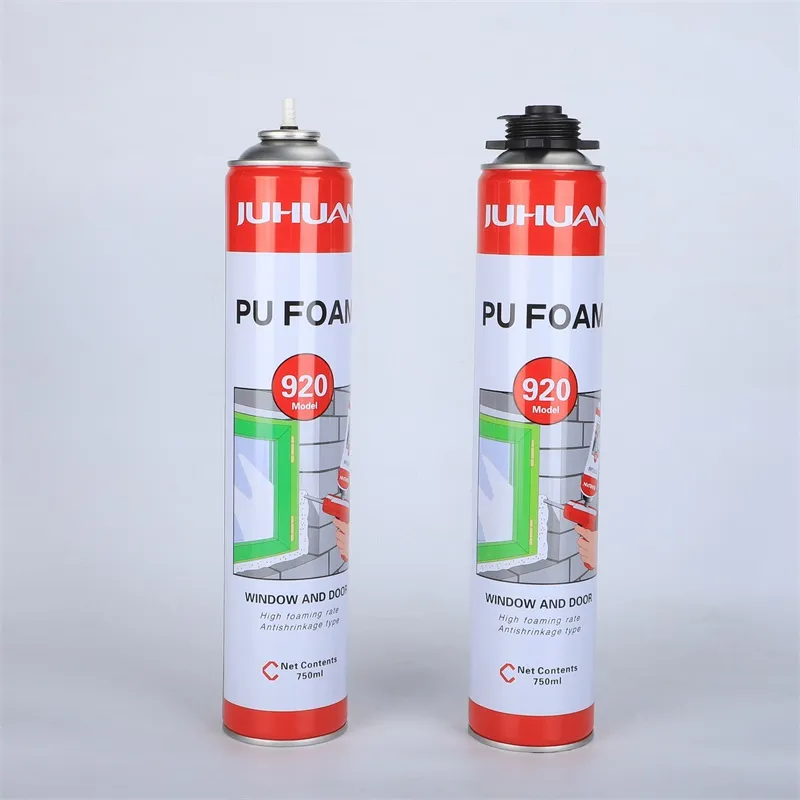 High Quality Mounting Foam 750ml Close Cell Expanding PU Spray Foam Insulation