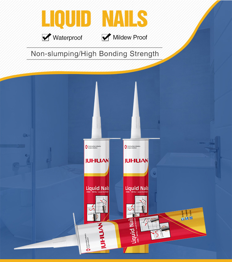 Nail free glue liquid nails construction adhesive