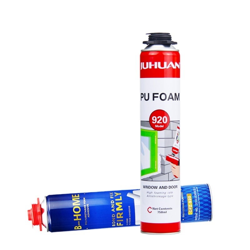 China JUHUAN Fireproof PU foam  Polyurethaanschuim Line Barrel Pu Injection Spray Liquid Hard Flexible Polyurethane Foam