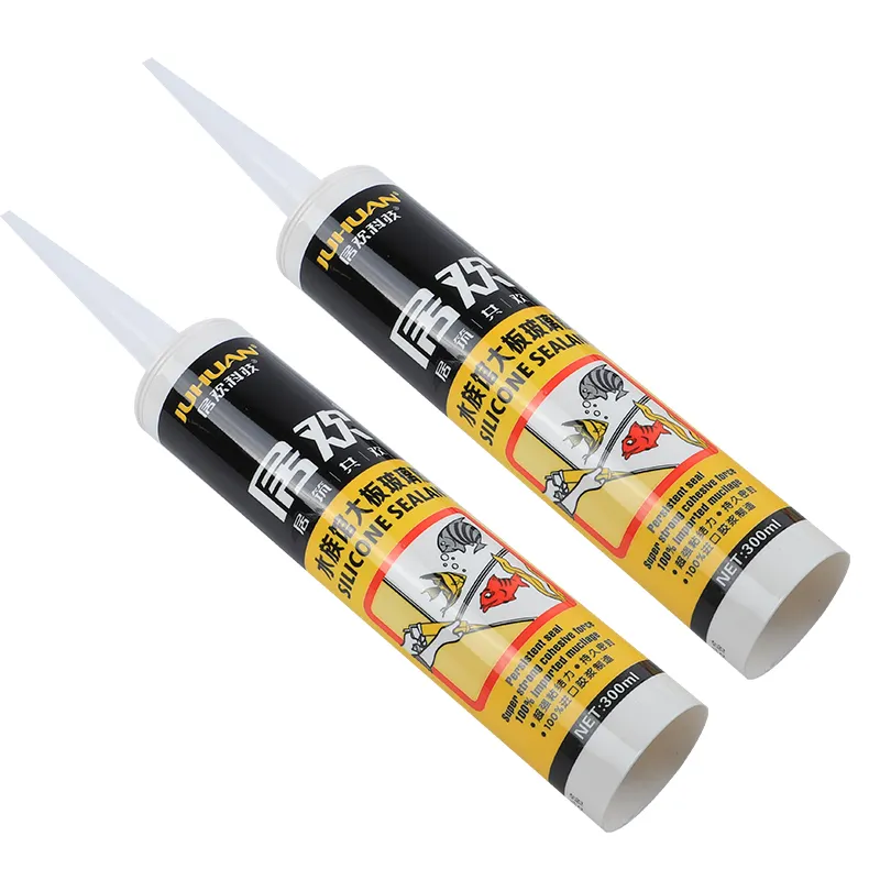 High Quality Acid Silicone Sealant Clear Glass Adhesive Cement For Bonding And Sealing In Glass Engineering