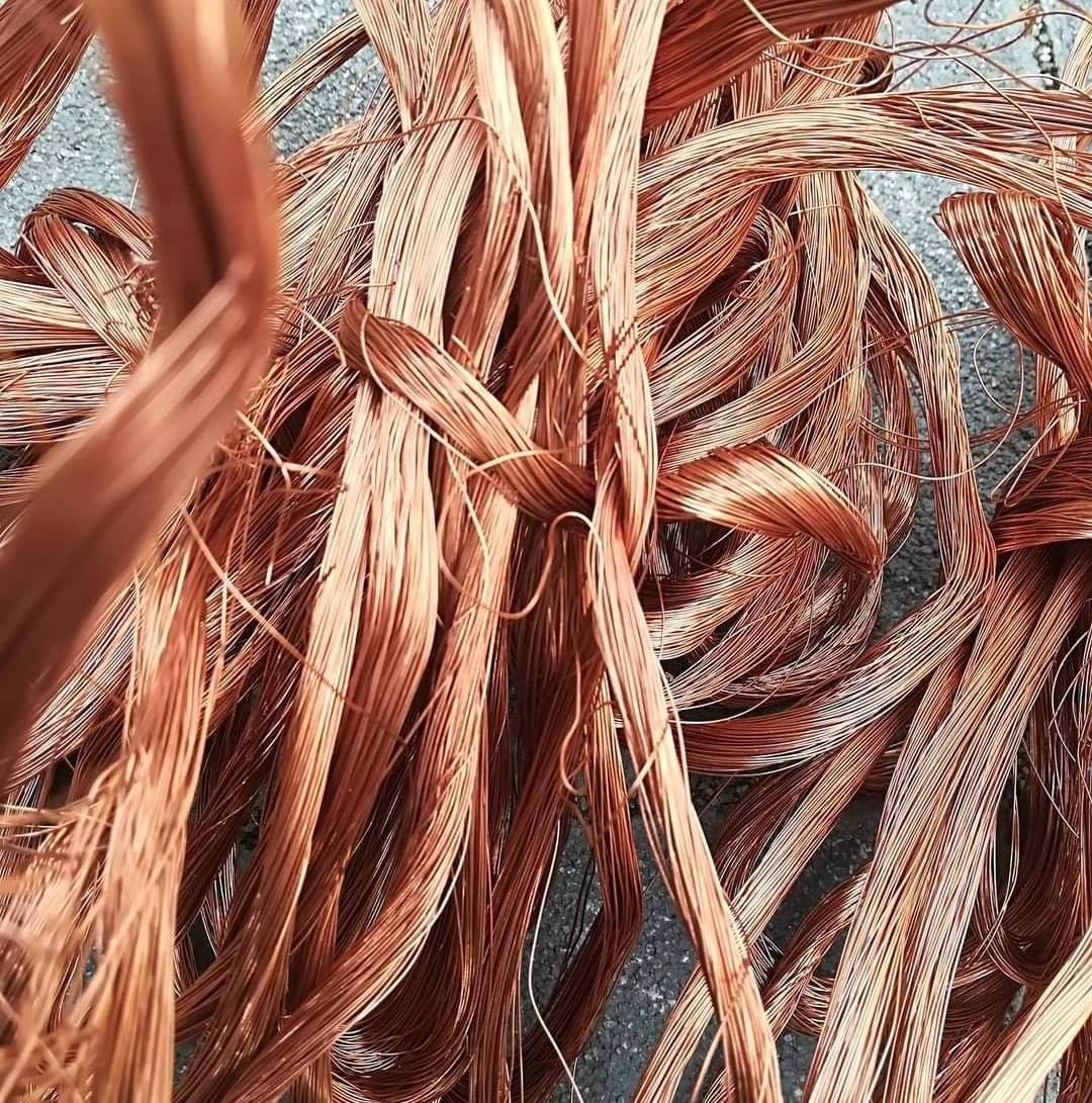 Recycling Copper Cable Alloy Metal Scrap Wire High Purity Electrical Wire Wholesale Cheap Waste Copper Scrap 3mm Copper Wire Cu