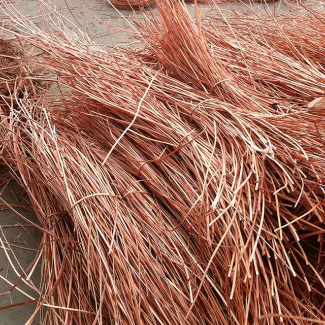 Copper Alloy Metal Scrap Wire High Purity Electrical Wire Wholesale Cheap Waste Copper Scrap Copper Wire in Stock