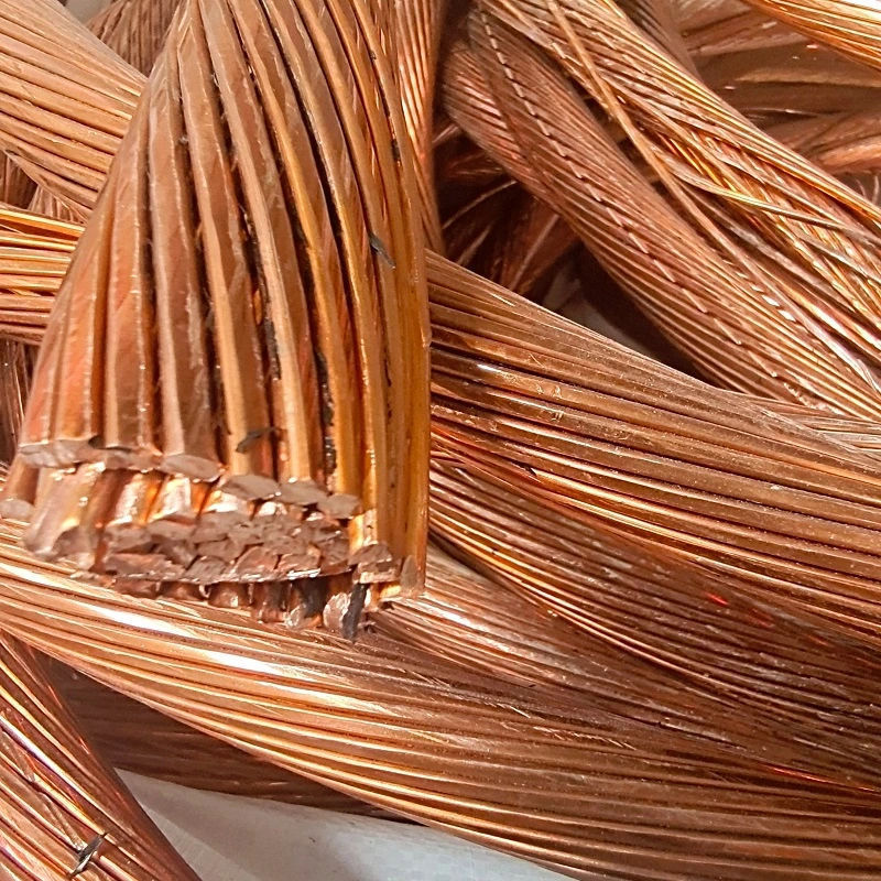 Copper Alloy Metal Scrap Wire High Purity Electrical Wire Wholesale Cheap Waste Copper Scrap Copper Wire in Stock