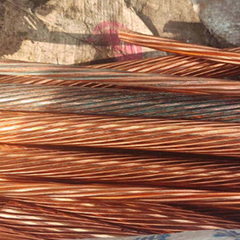 Scrap copper wire and copper are returned to Chinese factories with 99.99% high purity